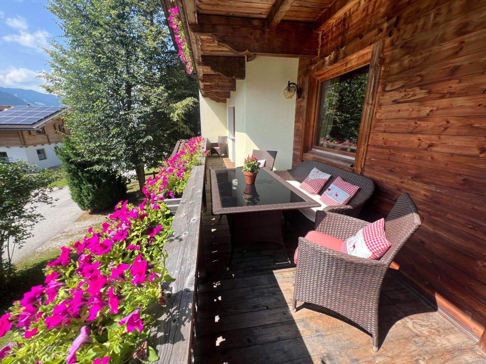 Ferienwohnung Platzhirsch Panorama View Balkon, Gartensauna, Garten, Grillplatz Штумм Екстер'єр фото